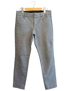 Banana Republic Sloan Marled Grey Slim-Fit Ankle Dress Pants – Size 2 EUC